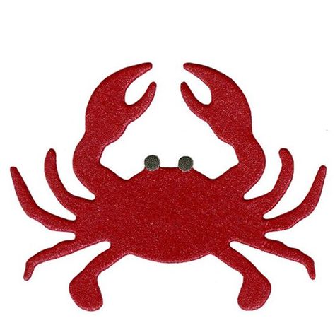 Crab Template, Tropical Crafts, Homemade Stencils, Crab Crafts, Template Craft, Crab Tattoo, Crab Art, Red Crab, Fabric Fish