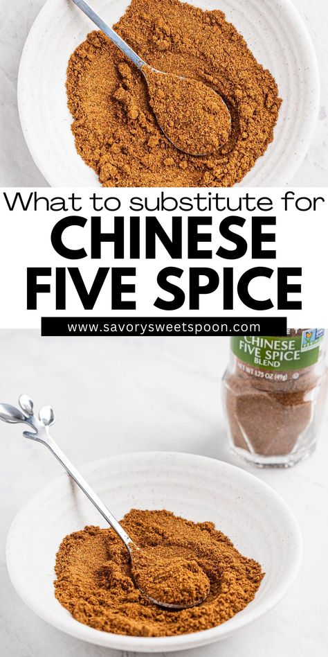 If you don't have Chinese five spice on hand or are searching for an alternative, here are the best Chinese five spice substitutes. Whether you're whipping up marinades, soups, stews, or delightful baked goods, these substitutes promise to infuse your dishes with a perfect balance of sweet, spiced, and savory notes. 5 Spice Chinese Seasoning, Asian Spices Blend, Chinese 5 Spice Recipe, 5 Spice Powder Recipe, Five Spice Powder Recipe, Chinese Five Spice Recipe, Season Mixes, Five Spice Recipes, Cooking Reference