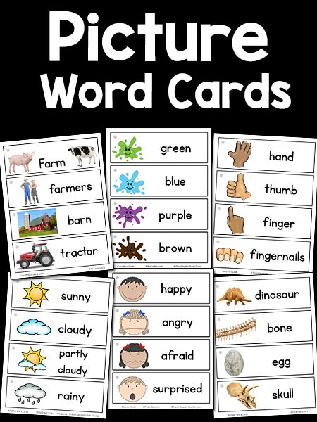 Picture Word Cards Printables All About Me Vocabulary Words Preschool, Word Cards For Preschool, Word Wall Preschool Free Printables, School Words With Pictures, All About Me Word Wall For Preschool, Pre K Vocabulary Words, Word Wall Printables Free, Number Word Cards Free Printables, Free Word Wall Printables