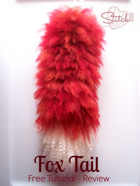 Fox Tail - Free Tutorial Review on Stitch11.com Zelda Costumes, Wolf Crochet, Crochet Halloween Costume, Fox Tails, Wolf Tail, Panda Costumes, Crochet Costumes, Fox Costume, Make A Tie