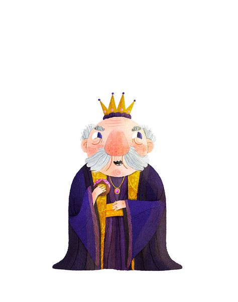 King Crown Drawing, King Cartoon, Crown Drawing, Illustration Art Kids, The Little Prince, Sketch Painting, Character Design Male, Cartoon Character Design, Book Inspiration