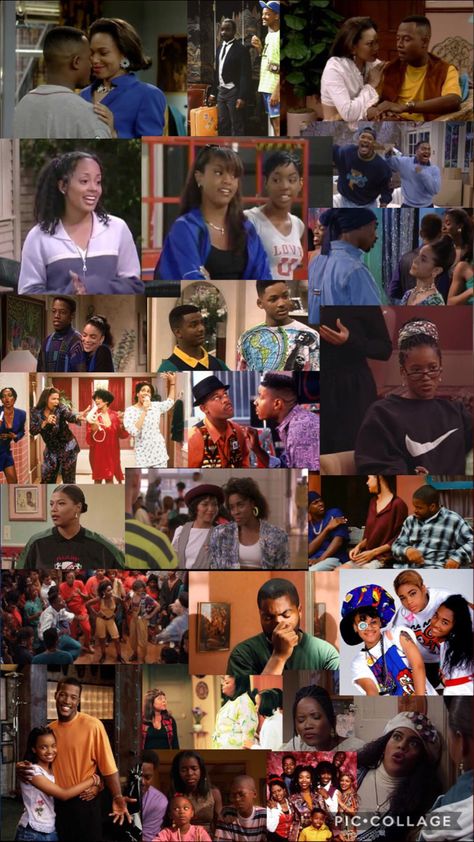 90s Black Artist, 90s Black Sitcoms, A Different World Wallpaper, Black Tv Characters, 90s Collage, 90s Mood, Black Music Artists, Black Sitcoms, 90s Artists