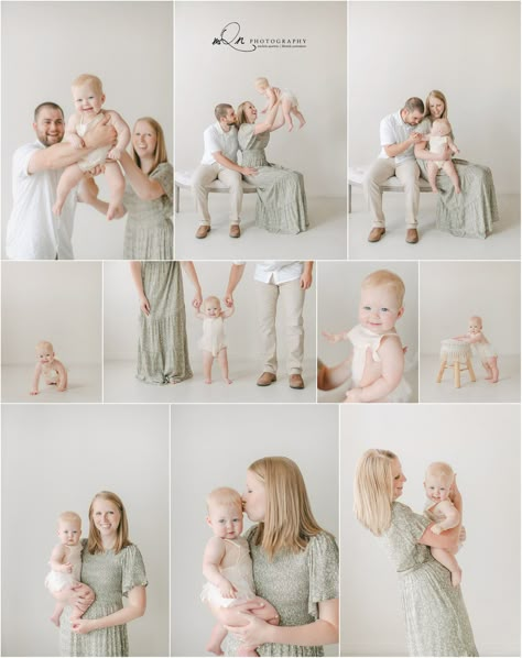 1st Birthday Family Photoshoot Studio, Smash Cake Family Photos, Family Smash Cake Photo Shoot, One Year Old Family Pictures Studio, One Year Photoshoot Studio, Cake Smash Family Photos, One Year Studio Photos, One Year Milestone Photos, Studio One Year Pictures