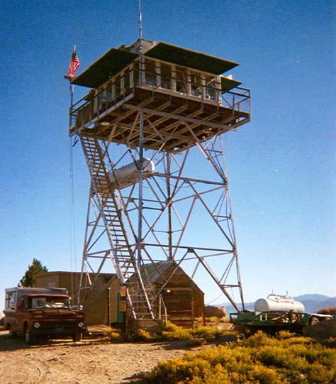 Fire Lookout, Lookout Tower, Kings Canyon National Park, Hunting Blinds, Tower House, Watch Tower, Forest Service, Forest Fire, Fire Station