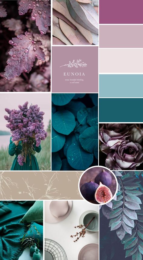 Color Schemes Colour Palettes, 카드 디자인, Color Palette Design, Purple Teal, Color Inspo, Colour Board, Paint Colors For Home, Colour Schemes, Color Pallets