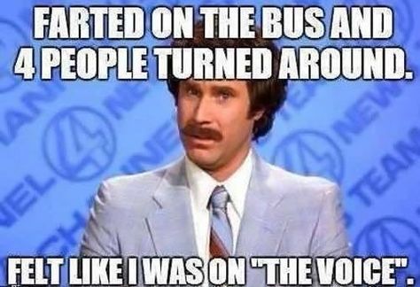 Funny pictures of the day (74 pics) - Farted On The Bus And 4 People Turned Around. Felt Like I Was On “the Voice” Will Ferell, Ron Burgundy, Meme Page, Can't Stop Laughing, To Infinity And Beyond, Twisted Humor, Laughing So Hard, Bones Funny, Meme Pictures