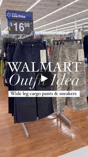 64K views · 4.3K reactions | Comment PANTS for links! ✨ Walmart outfit idea with these wide leg cargo pants which I am absolutely loving! 👏😍

They fit true to size; I’m wearing a juniors medium. Tees are in-store only so I linked a similar one. #walmartfashion 

Follow my shop @budgetbabe on the @shop.LTK app to shop this post and get my exclusive app-only content!

#liketkit #LTKStyleTip #LTKFindsUnder50 #LTKFindsUnder100
@shop.ltk
https://liketk.it/4KHMm

#walmartfinds #walmart #budgetstyle #budgetfashion #affordablestyle #affordablefashion #whoawaitwalmart #walmartgems #walmartfavs #ohheywalmart | Dianna Baros | Giulio Cercato · Everything About You Cargo Pants Outfit Party, Wide Leg Cargo Pants Outfit, Khaki Cargo Pants Outfit, Walmart Outfits, Cargo Pants Outfits, Wide Leg Cargo Pants, Walmart Fashion, Walmart Finds, Cargo Pants Outfit