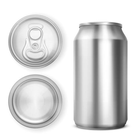 Soda Packaging, Neon Artwork, Small Refrigerator, Pop Cans, Aluminum Can, Vintage Packaging, Beer Packaging, Design Animation, 3d Metal