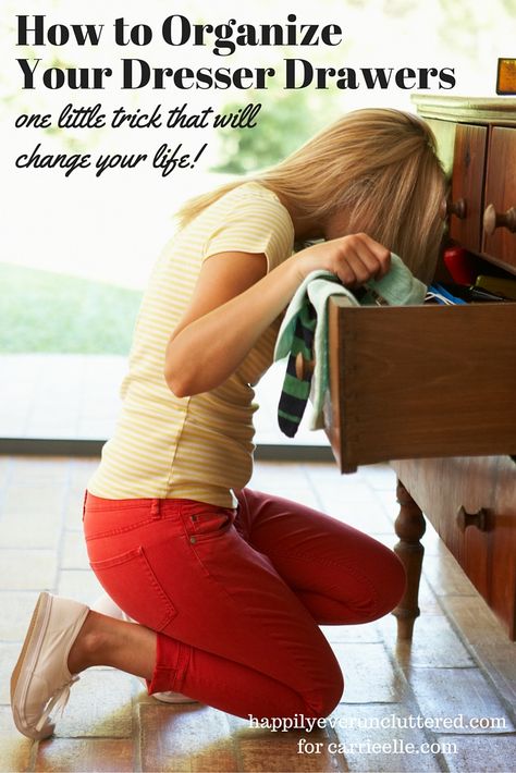 How to Organize Your Dresser Drawers How To Organize The Top Of Your Dresser, Organizing Dresser Drawers Clothes, Organizing Deep Dresser Drawers, Organize Clothes Without Dresser, How To Organize Deep Dresser Drawers, Organize Dresser, Organisation Inspiration, Dresser Top Organization, Dresser Top Organization Ideas