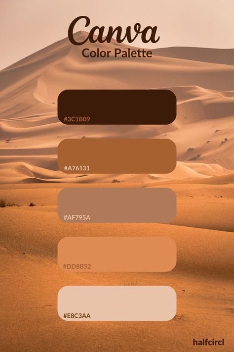 Boris Ulzibat: desert color palette | canva color palette Canva Color Palette Codes Terracotta, Desert Palette Colour Schemes, Dessert Colour Palette, Canva Color Palette Codes Gold, Desert Pallet Colors, Desert Colors Palette, Melanin Color Palette, Desert Color Pallete, Canva Pallete