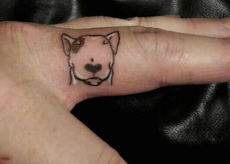 Bull Terrier Tattoos, English Bull Terrier Tattoo, Bull Terrier Tattoo, Bull Terrier Funny, Terrier Tattoo, Small Dog Tattoos, Bull Terrier Art, Mini Bull Terriers, Magic Runes