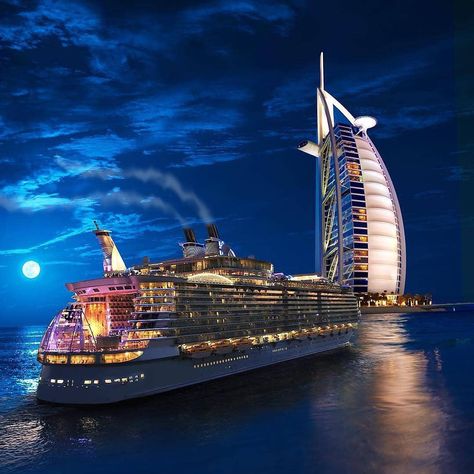 برج العرب, Dubai Cars, Luxury Boat, Fast Life, Burj Al Arab, Dubai City, Dubai Travel, Vacation Mode, Royal Caribbean