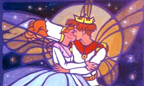 Thumbelina & Cornelius Cornelius Thumbelina, Disney Magazine, Non Disney Princesses, Ode To Joy, Disney Posters, Childhood Movies, Not For Profit, Fairytale Illustration, Romantic Stories