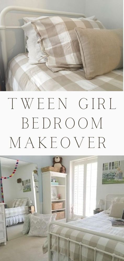 Bedroom Ideas For 12 Yr Girl, Small Teen Girl Bedroom, Preteen Girls Bedroom Ideas, Ivy Bedroom, Small Teen Bedroom, Cosy Rooms, Bloxburg Homes, Small Kids Bedroom, Gender Neutral Kids Room