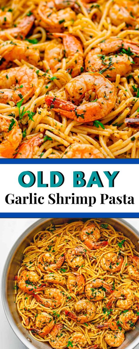 Garlic Shrimp Pasta Recipes, Easy Shrimp Pasta, Shrimp Pasta Recipes Easy, Garlic Shrimp Pasta, Seafood Pasta Recipes, Shrimp Recipes For Dinner, Shrimp Pasta Recipe, Romantic Date Night, Shrimp Recipes Easy