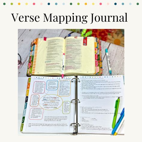 Introducing our new Verse Mapping Journal - the perfect tool to enhance your Bible study routine! Verse mapping is a method of studying and breaking down a Bible verse or passage to identify keywords, historical context, alternate translations, and cross-references. Our Verse Mapping digital journal is the perfect tool to help you record your findings and insights as you engage in studying God's word. As you incorporate verse mapping into your Bible study routine, you will be blessed with the fo Mind Maps Ideas, Bible Study Notebook Scripture Journal, Verse Mapping For Beginners, Bible Study Binder, Bible Binder, Bible Study Pages, Free Bible Journaling Printables, Bible Study Routine, Bible Reminders