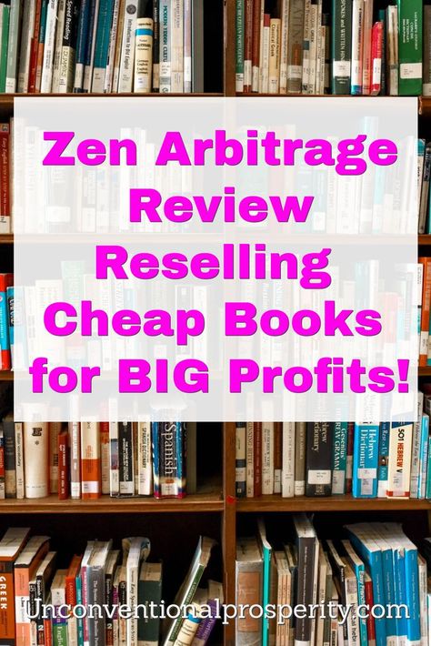 Zen Arbitrage, Simple Business Ideas, Money Tricks, Online Side Jobs, Online Arbitrage, Shopify Seo, Get Smarter, Retail Arbitrage, Cheap Books