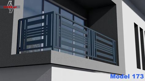 Balcony Railing Design Modern, Reling Design, Steel Grill Design, Front Building Design, Grill Designs, Home Window Grill Design, Elsa Art, Window Grill Design Modern, Deck Railing Design