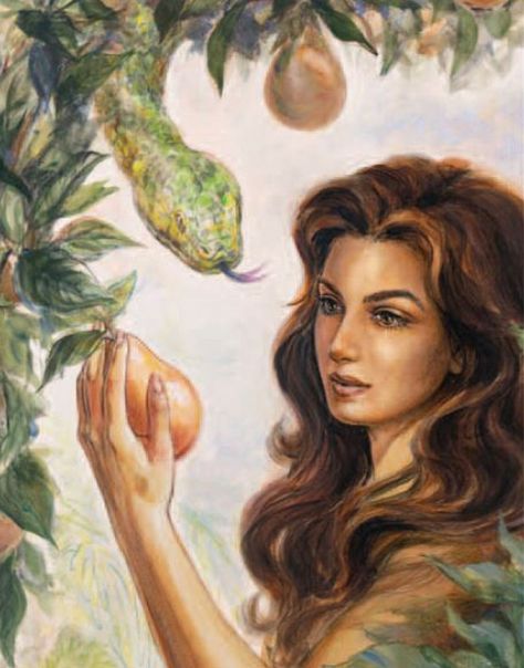 Eve in the Garden of Eden 1 Samuel 25, The Falling Man, God Will Provide, Better Homes And Garden, Garden Of Eden, Jehovah's Witnesses, Adam And Eve, Character Sketch, Bible Stories