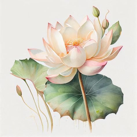 Lotus Artwork, Lotus Drawing, Watercolor Lotus, Lotus Flower Pictures, Lotus Flower Art, Lotus Painting, Lotus Art, Flower Art Drawing, Botanical Drawings