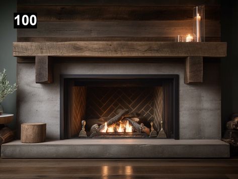 Please do not purchase a Mantel without first filling out the Quote Form and receiving a quote from us. Quote Form: https://form.jotform.com/240524957086059 Discover the Quintessence of Rustic Elegance: Mantels with Wooden Corbels by Anthony Shields & Sons Inc. Each mantel we craft is a celebration of rustic elegance, brought to life through the character-rich beauty of reclaimed wood beams. These mantels are not just pieces of wood; they are storied artifacts, lovingly transformed into the hear Wood Beam Fireplace, Beam Fireplace, Reclaimed Wood Mantel, Cottage Fireplace, Reclaimed Wood Beams, Wooden Corbels, Wood Beam, Wood Mantels, Wood Fireplace