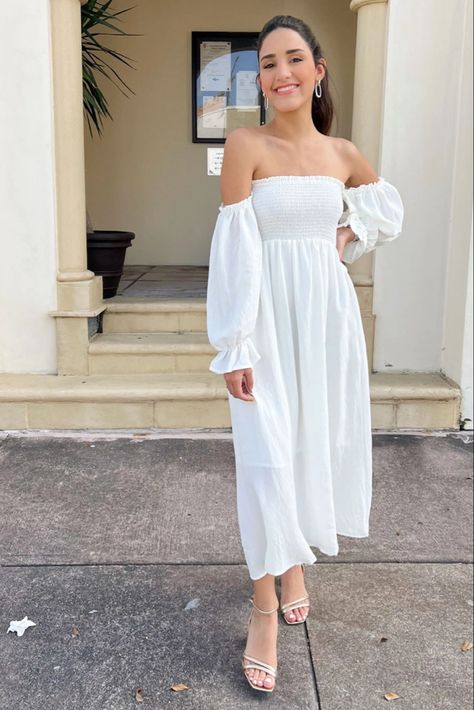 Bridal white dress. White dress. Off the shoulder white dress. Bridal dress. 

Follow my shop @eclecticallydanielle on the @shop.LTK app to shop this post and get my exclusive app-only content!

#liketkit 
@shop.ltk
https://liketk.it/3AIaj 

Follow my shop @eclecticallydanielle on the @shop.LTK app to shop this post and get my exclusive app-only content!

#liketkit #LTKunder100 #LTKSeasonal #LTKstyletip #LTKunder100 #LTKSeasonal #LTKwedding
@shop.ltk
https://liketk.it/3AIaQ Bridal White Dress, Off The Shoulder White Dress, Bridal Shower White, White Dress Bridal, Pre Fall Outfits, White Bridal Dresses, Fall Blouse, White Midi, Mobile Web