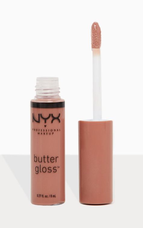 Beauty Sale | Makeup Sale | Beauty Discounts | PrettyLittleThing Nyx Gloss, Nyx Butter, Nyx Butter Gloss, Butter Gloss, Rosé Details, Stone Texture, Soft Lips, Nyx Professional Makeup, Creme Brulee