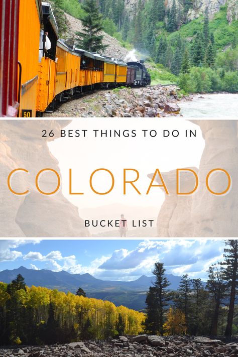 Discover the ultimate Colorado bucket list! Explore the best places to visit in Colorado, from majestic Rocky Mountain vistas to charming towns and outdoor adventures. Start planning your dream Colorado travel itinerary with our guide to the best things to do in the Colorful State. Things To Do In Colorado Winter, Things To See In Colorado, Granby Colorado Things To Do In, Best Places To Visit In Colorado, Colorado Things To Do, Places To Go In Colorado, Colorado In March, Best Places In Colorado, Colorado Itinerary