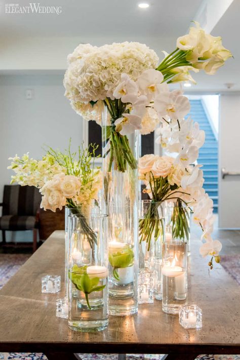 Flowers Entrance, Orchid Centerpieces Wedding, Winter Reception, White Wedding Flowers Centerpieces, Hotel Flowers, Orchid Centerpieces, Entrance Table, Orchid Wedding, Country Chic Wedding