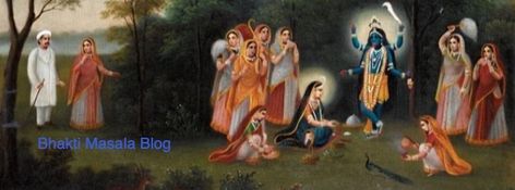 Radha worships Krishna who turns himself into Kali so her husband will not catch her with Krishna. Vaishnava Bauls of Birbhum worship Krishna and Kali. - Goddess Vidya Kali Puja, Pichwai Paintings, Hinduism Art, Om Namah Shivaya, Krishna Radha Painting, School Of Art, Krishna Painting, Indian Paintings, Lord Krishna Images