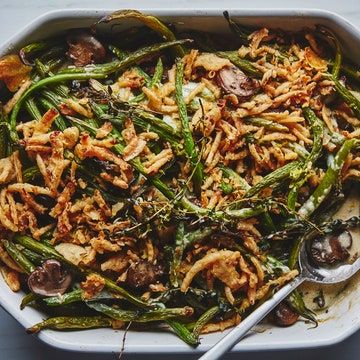 Xo Sauce, Best Green Bean Casserole, The Best Green Beans, Classic Green Bean Casserole, Greenbean Casserole Recipe, Best Thanksgiving Recipes, Thanksgiving Dinner Recipes, Vegetarian Thanksgiving, Dried Shrimp