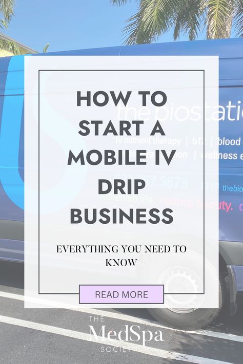 Ever dreamt of bringing wellness directly to your clients' doorsteps? Our comprehensive blog reveals the step-by-step process to launch your mobile IV therapy business successfully. From essential equipment to navigating regulations, we've got you covered. Click now to start your journey toward mobile health entrepreneurship! Health Business Ideas, Iv Hydration Therapy Business Plan, Iv Hydration Therapy Business Decor, Mobile Iv Hydration Van, Mobile Iv Therapy, Iv Infusion Room, Iv Hydration Therapy Business, Iv Therapy Business, Iv Bar