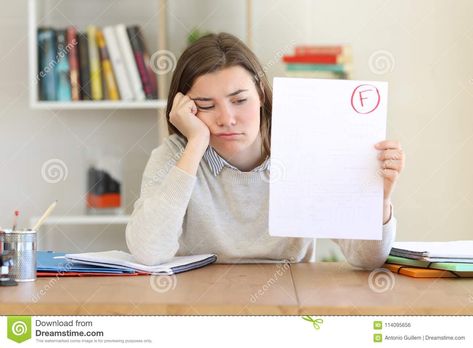 Sad student showing failed exam. Sad student showing a failed exam to camera at #Sponsored , #Sponsored, #Ad, #student, #camera, #exam, #Sad Failed Exam, Exam Marks, Happy Learning, Fear Of Failure, Wake Up Early, Peace Illustration, How To Wake Up Early, O Clock, Fails