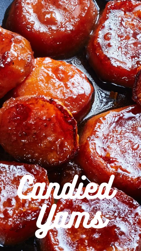 Southern Candied Sweet Potatoes Soul Food, Candies Sweet Potatoes Baked, Candies Yams Southern, Candies Yams Recipe, Southern Yams Candied Sweet Potatoes, Best Yams Thanksgiving, Sweet Potato Candied Yams, Healthy Candied Yams, Baked Candy Yams Recipes Southern