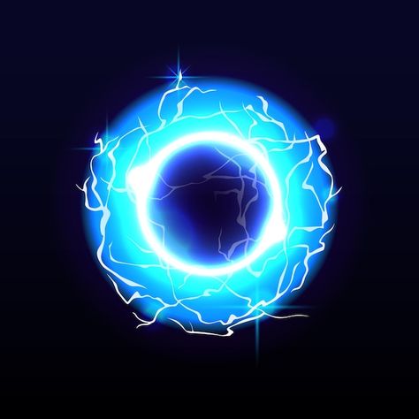 Energy ball with electric lines connecte... | Premium Vector #Freepik #vector #energy-ball #power #electric-light #lightning-effect Anime Electricity Powers, Lightning Ball, Electric Effect, Lightning Effect, Lightning Powers, Marvel Art Drawings, Neon Effect, Glow Art, Perspective View