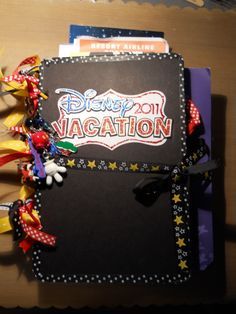 Disney Autograph, Autograph Book Disney, Autograph Book, Disney Scrapbooking Layouts, Disney Scrapbook Pages, Book Binder, Disney Memories, Disney Orlando, Disney Scrapbooking