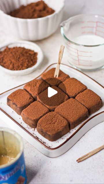 Dessert Recipes Easy Microwave, 1 Min Desserts, Desserts Using Milk, Milkmaid Recipes Desserts, Easy Condensed Milk Desserts, Cocoa Powder And Condensed Milk, Milkmaid Recipes, Condensed Milk Recipes Easy, Lazy Recipes