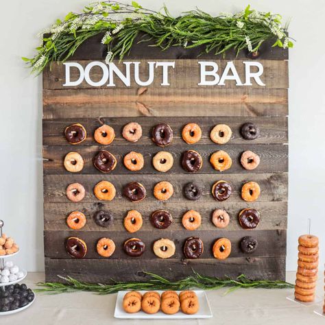 Donut Board Birthday, Doughnut Pegboard, Donut Board Diy, Donuts Board, Birthday Party Supplies Checklist, Diy Donut Bar, Diy Donut Wall, Pasta Buffet, Donut Board