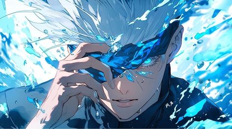 Gojo 4k, Anime Mobile Wallpaper, Gojo Satoru Wallpaper, Wallpaper For Pc, Anime Picture Hd, 4k Wallpapers For Pc, Animated Wallpapers For Mobile, K Wallpaper, Cool Anime Backgrounds