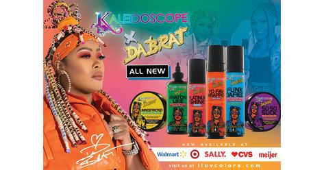 /PRNewswire/ -- One of the largest Black-owned hair-care brands in the U.S. and available in the country's largest big-box retailers and drugstores,... Kaleidoscope Hair Products, Kaleidoscope Hair, Rich Mom, Da Brat, Shine Spray, Asian Chicken, Hair Care Brands, Soften Hair, Promote Healthy Hair Growth