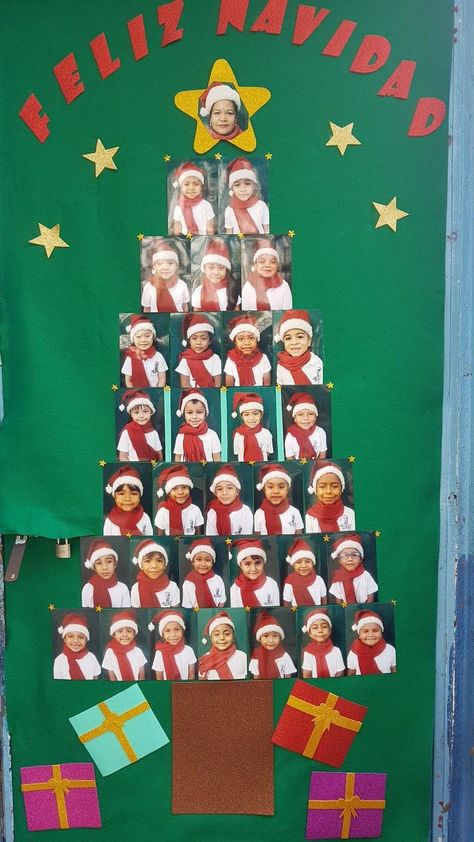 Christmas Decorations School Classroom, Preschool Christmas Tree Decorations, Christmas Wall Displays Classroom, Christmas Decor Ideas Diy Classroom, Christmas Decoration Kindergarten, Christmas Classroom Door Decorations For School, Preschool Christmas Decorations Classroom, Christmas Classroom Door Ideas Preschool, Christmas Decorations Preschool