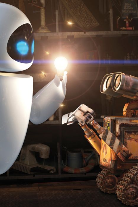 Walle Y Eva, Walle And Eva, Deco Disney, Wall E Eve, Foto Disney, Animation Disney, Disney Wall, Film Disney, Film D'animation