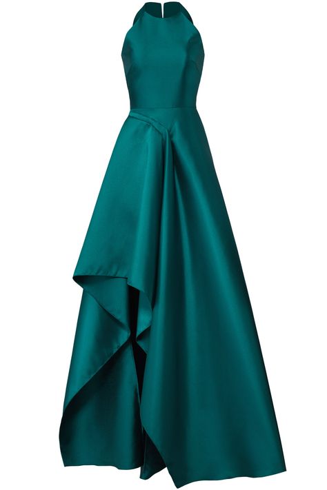 Teal Sculptural Gown by Badgley Mischka for $100 - $115 | Rent the Runway Hollywood Glamour Dress, Teal Gown, Midi Gown, Teal Outfits, Teal Green Dress, Madame Leota, Classy Dresses, Red Carpet Gowns, Dresses Classy