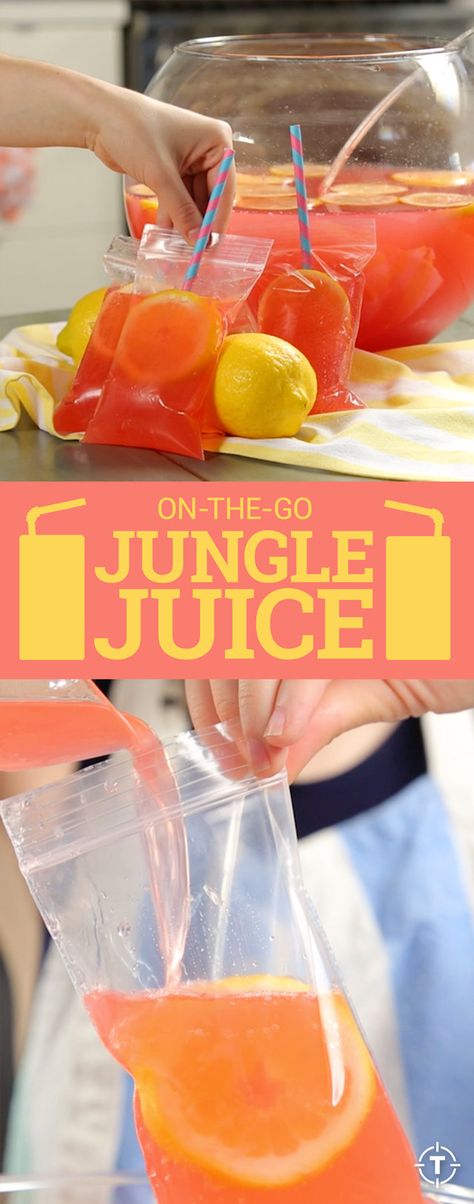 Booze you can wear! Jungle Juice Recipe, Lemonade Punch, Vodka Lemonade, Jungle Juice, Capri Sun, Juice Recipe, Alcohol Drink Recipes, Drinks Alcohol Recipes, Alcohol Recipes