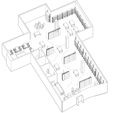 Book Store Floor Plan, Art Studio Floor Plan, Exhibition Layout Plan, Exhibition Space Plan, Museum Floor Plan Layout, Art Studio Plan, Modular Design Architecture, Museum Design Concept, Office Building Floor Plan