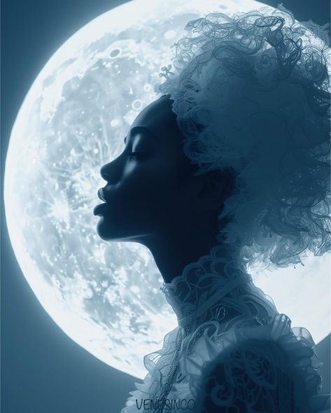 Woman-moon: mystery of the night light Full Blue Moon, Blue Moon, Night Light, Moon, Fairy Tales, Instagram