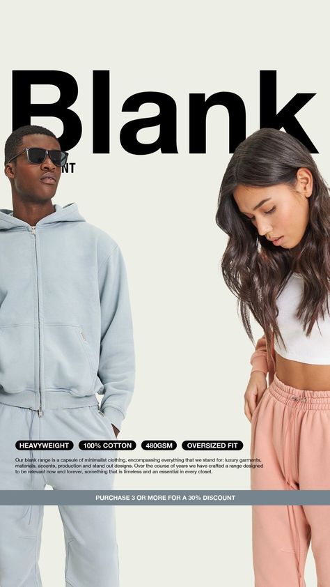 Our Blank range is a capsule of luxury minimalist clothing, combining both luxury style and everyday apparel Blank Clothing, Minimalist Clothing, Foto Top, Fashion Poster Design, Creative Fashion Photography, Motion Design Video, Social Media Design Inspiration, Clothing Photography, Shooting Photo