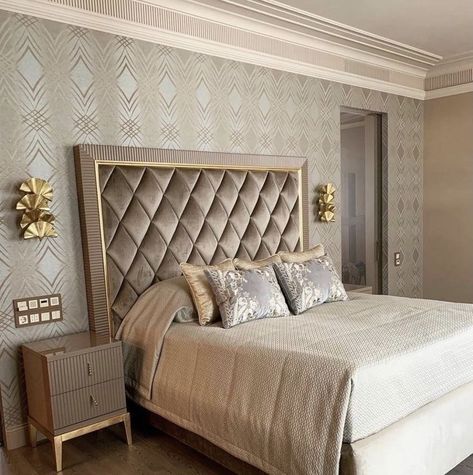 Home Decor Wallpaper, Bed Headboard Design, Quotes Home, Luxe Bedroom, Bedroom Interior Design Luxury, Luxury Bedroom Design, Bed Design Modern, Decor Quotes, Home Decor Quotes