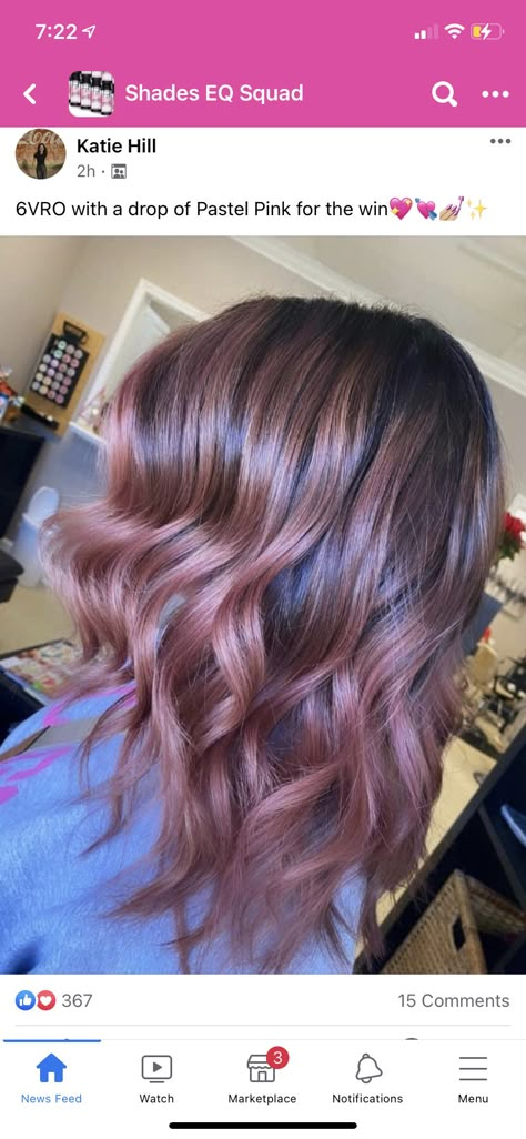 Rose Brown Formula Redken, Rose Gold Shades Eq, Rose Gold Hair Formula Redken, Rose Gold Redken Shades Eq, Rose Brown Hair Color Formula, Balayage Toner Formula, Shades Eq Pink Formula, Redken Rose Gold Formula Shades Eq, Shades Eq Toner Formulas Caramel