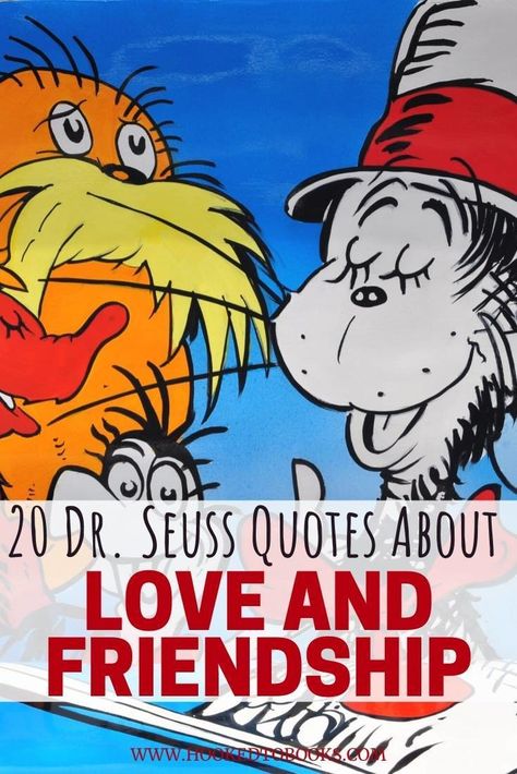 Some of Dr. Seuss's best quotes are about love and relationships. Dr. Seuss love quotes inspire us and make us feel thankful for each and every day. Best Dr Seuss Quotes, Quotes Dr Seuss, Quotes From Childrens Books, Bookish Quotes, Inspirational Funny, Live By Quotes, Feeling Thankful, Dr Seuss Quotes, Job Quotes